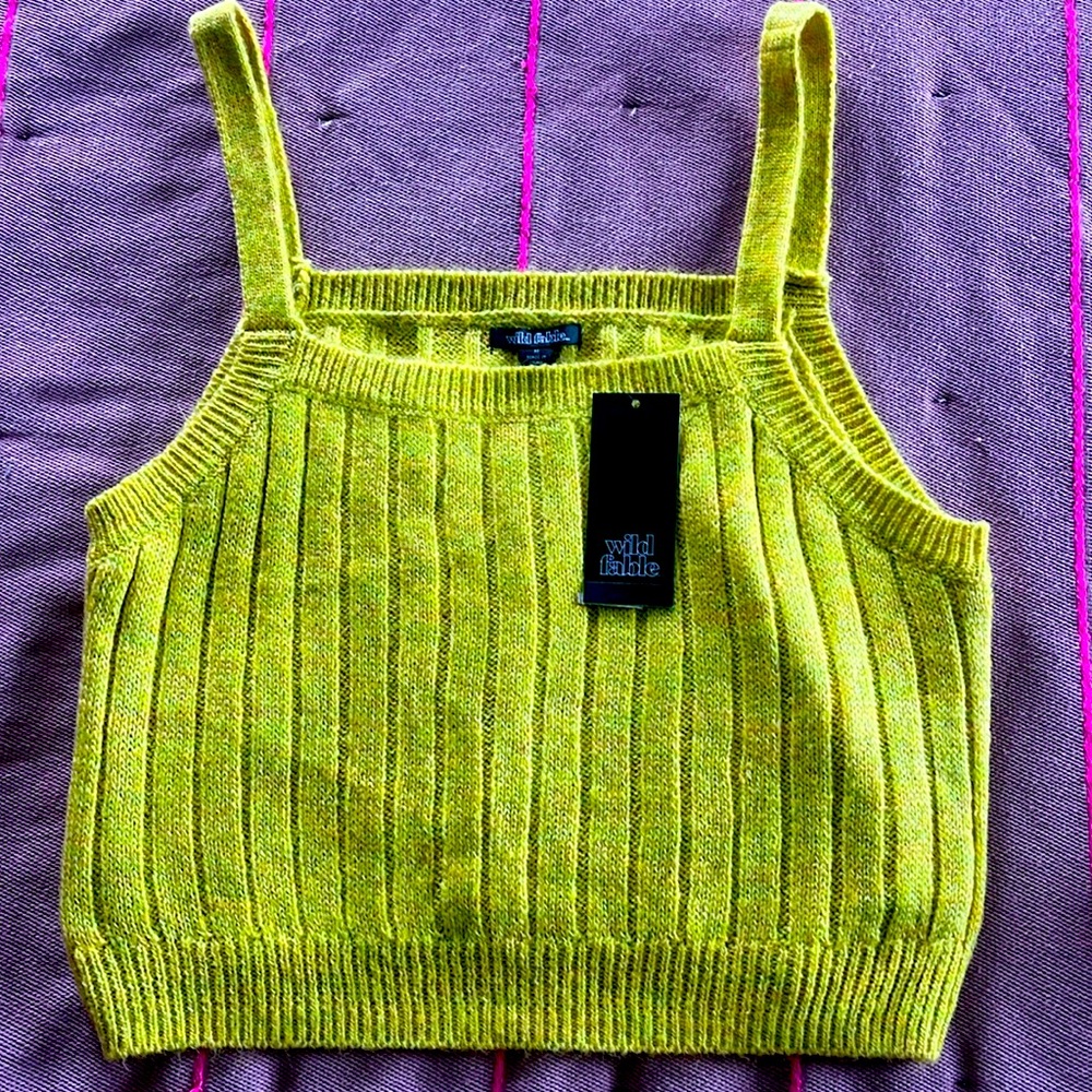 Wild Fable knit crop top